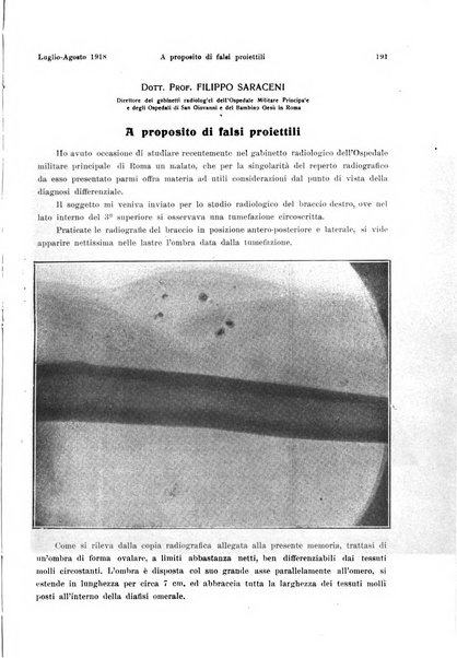 La radiologia medica rivista mensile