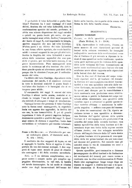 La radiologia medica rivista mensile