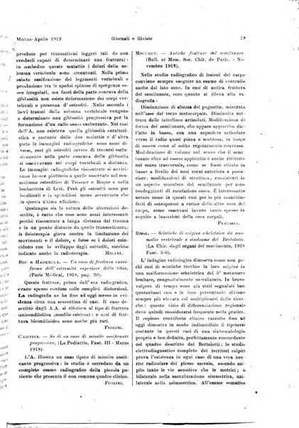 La radiologia medica rivista mensile