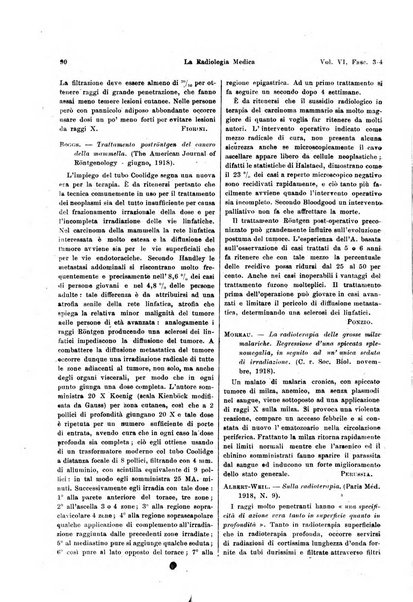 La radiologia medica rivista mensile