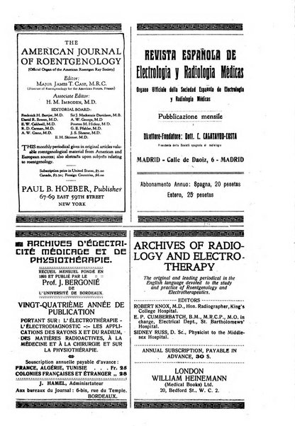 La radiologia medica rivista mensile