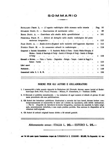 La radiologia medica rivista mensile