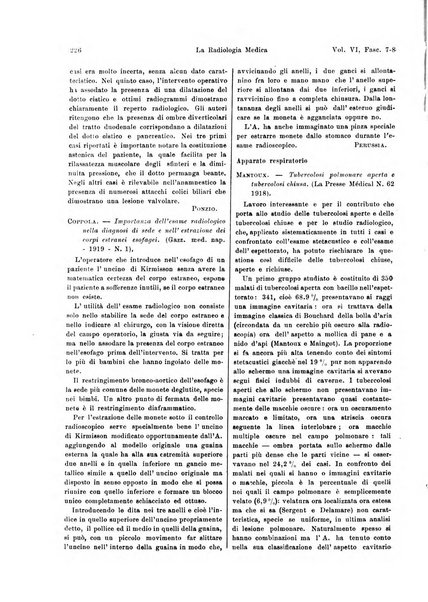 La radiologia medica rivista mensile