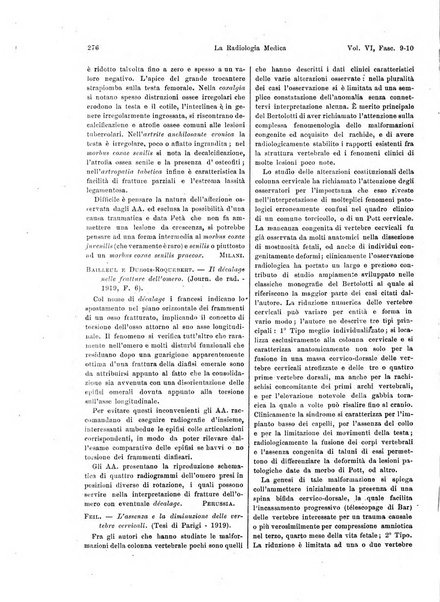 La radiologia medica rivista mensile