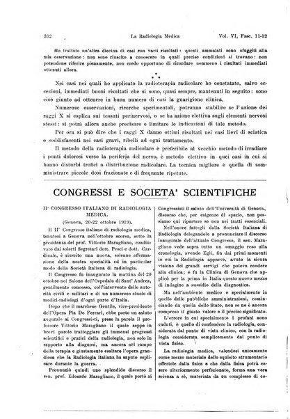 La radiologia medica rivista mensile