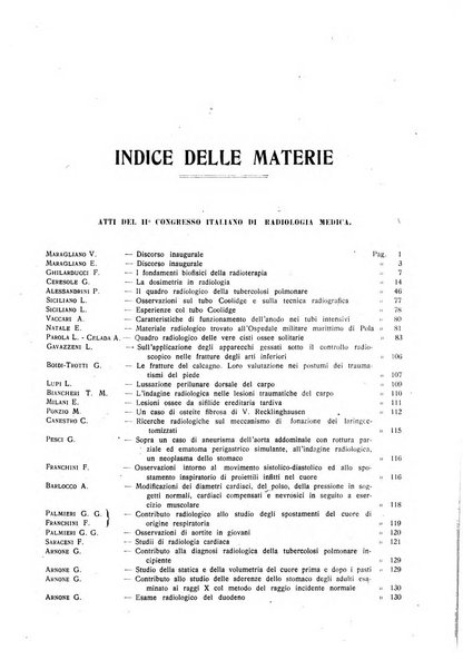 La radiologia medica rivista mensile