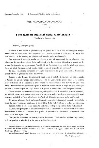 La radiologia medica rivista mensile