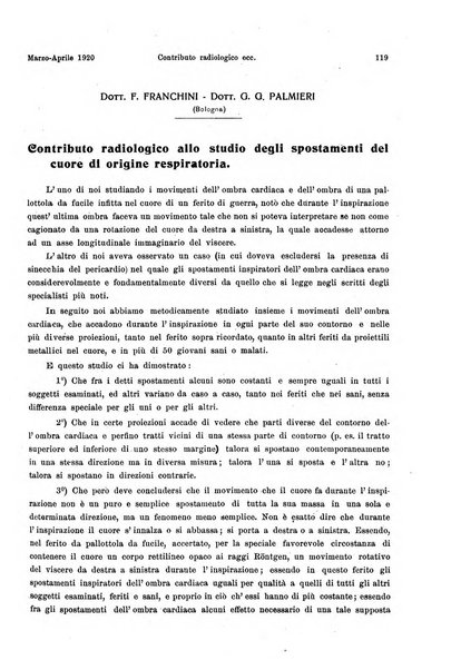 La radiologia medica rivista mensile