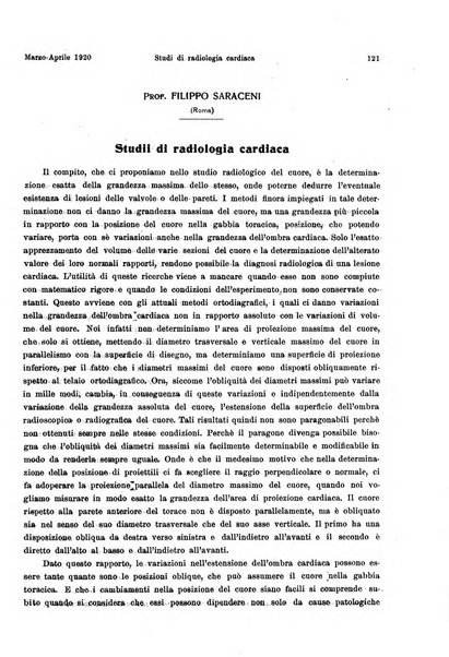 La radiologia medica rivista mensile