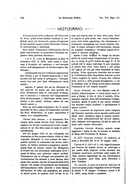 La radiologia medica rivista mensile