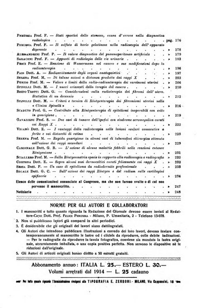 La radiologia medica rivista mensile