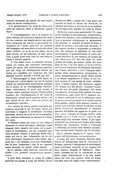 La radiologia medica rivista mensile