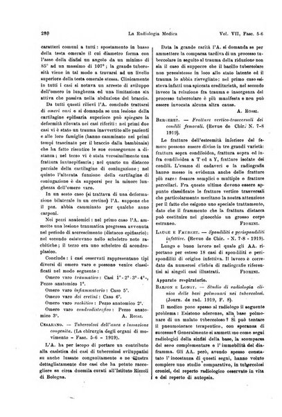 La radiologia medica rivista mensile