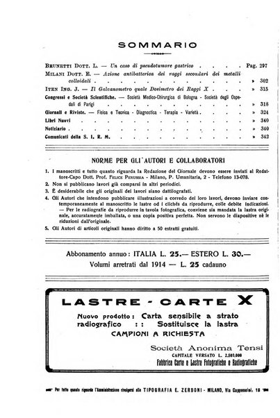 La radiologia medica rivista mensile