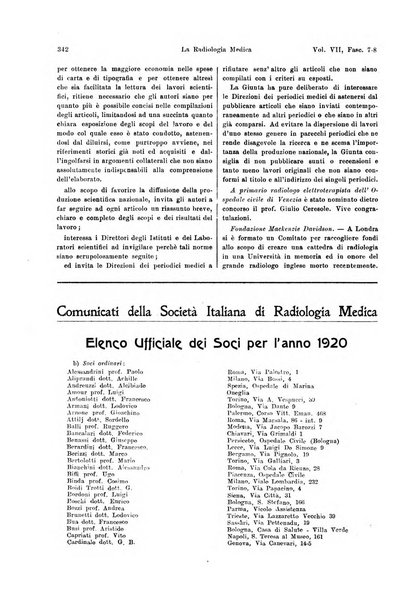 La radiologia medica rivista mensile