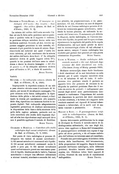 La radiologia medica rivista mensile