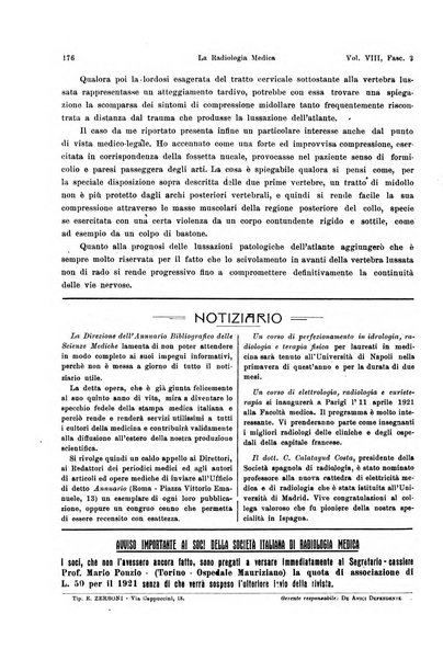 La radiologia medica rivista mensile