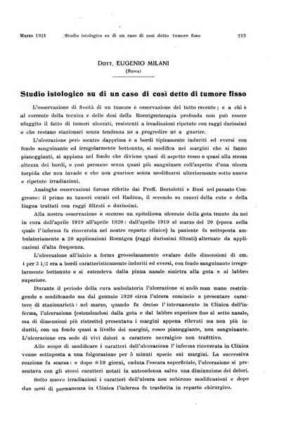 La radiologia medica rivista mensile