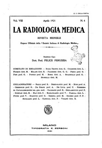 La radiologia medica rivista mensile