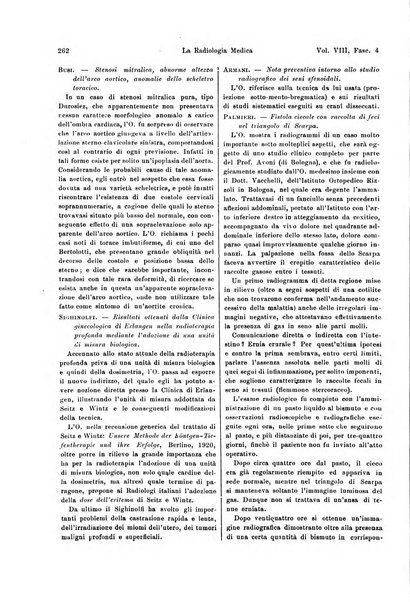 La radiologia medica rivista mensile