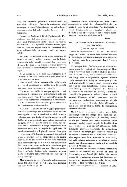 La radiologia medica rivista mensile