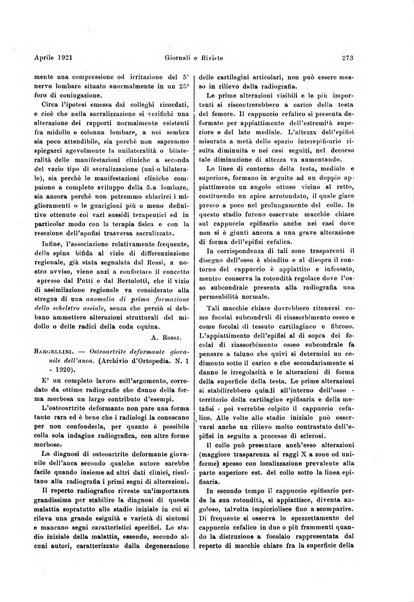 La radiologia medica rivista mensile