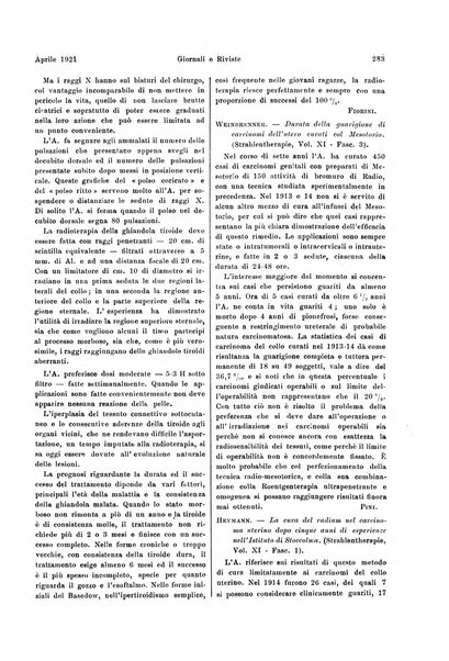 La radiologia medica rivista mensile