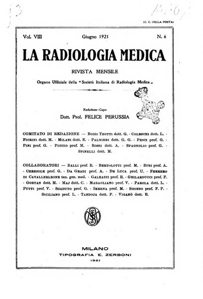 La radiologia medica rivista mensile