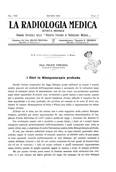 La radiologia medica rivista mensile