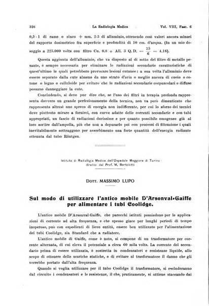 La radiologia medica rivista mensile