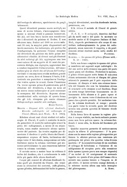 La radiologia medica rivista mensile