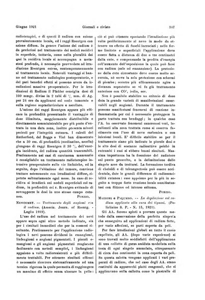 La radiologia medica rivista mensile