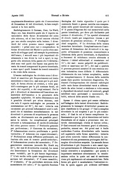 La radiologia medica rivista mensile