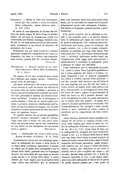 La radiologia medica rivista mensile