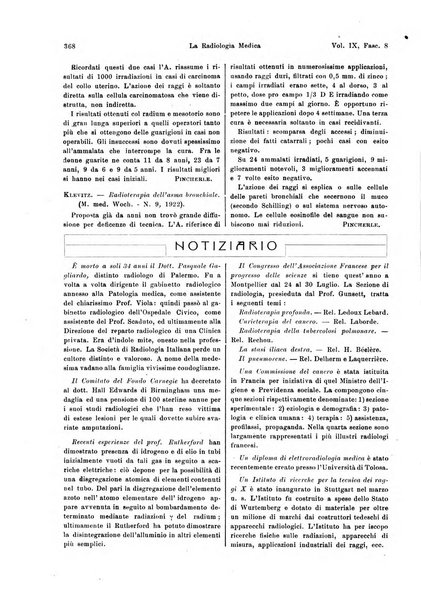 La radiologia medica rivista mensile