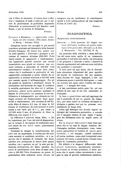 La radiologia medica rivista mensile