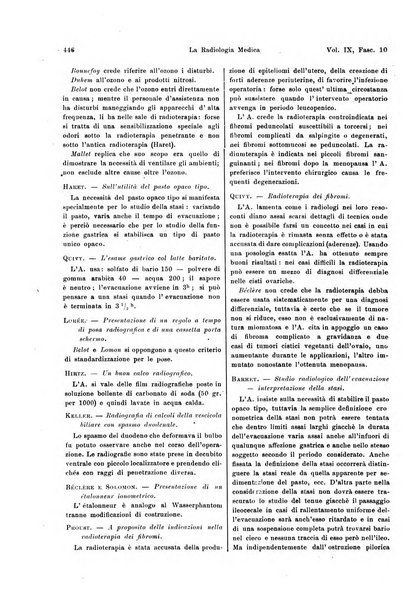 La radiologia medica rivista mensile