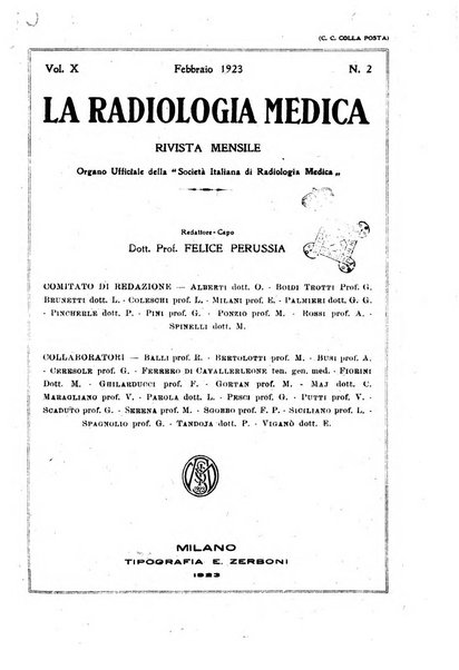 La radiologia medica rivista mensile