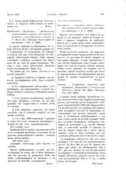 La radiologia medica rivista mensile