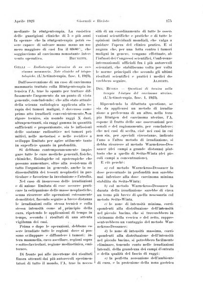 La radiologia medica rivista mensile