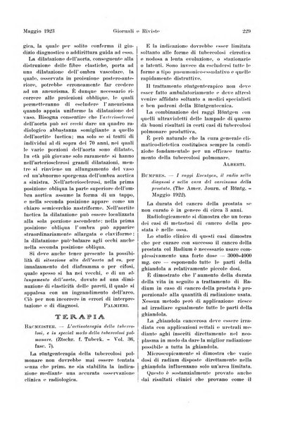 La radiologia medica rivista mensile