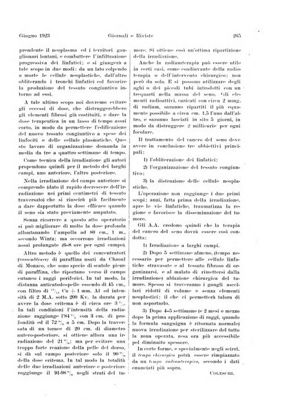 La radiologia medica rivista mensile