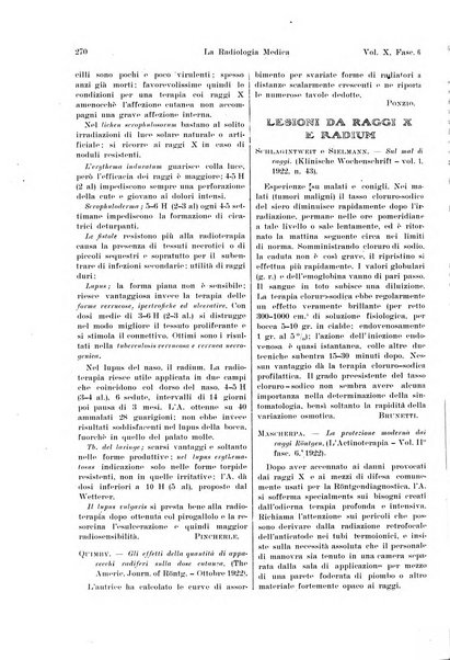 La radiologia medica rivista mensile