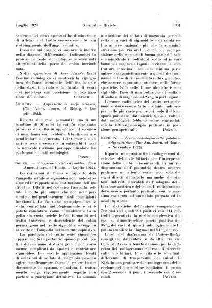 La radiologia medica rivista mensile