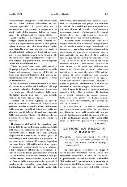 La radiologia medica rivista mensile