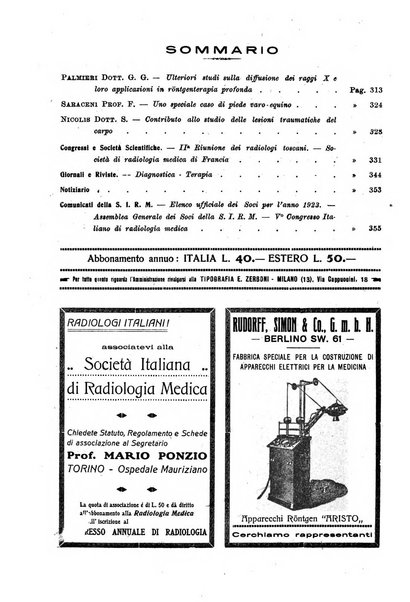 La radiologia medica rivista mensile