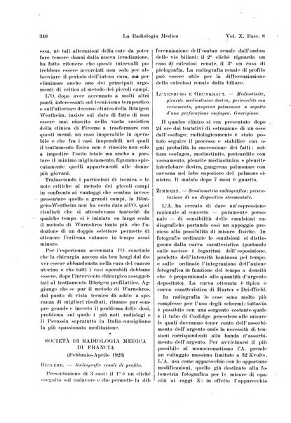 La radiologia medica rivista mensile