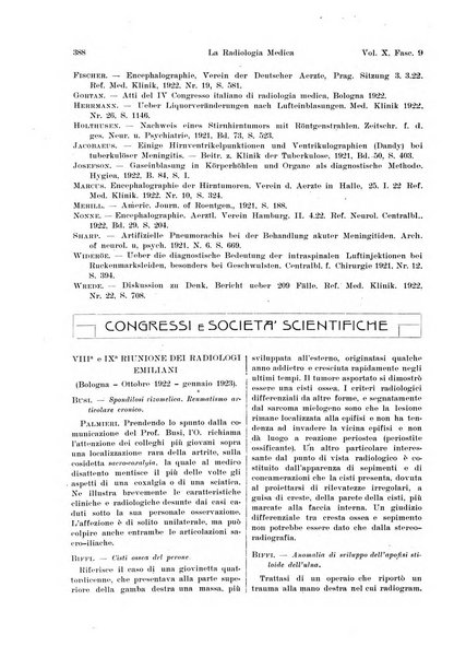 La radiologia medica rivista mensile