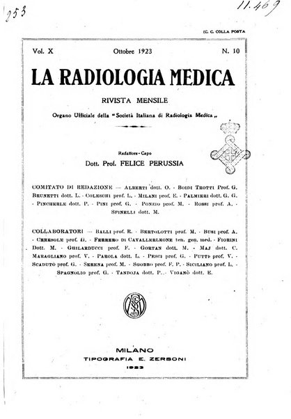 La radiologia medica rivista mensile