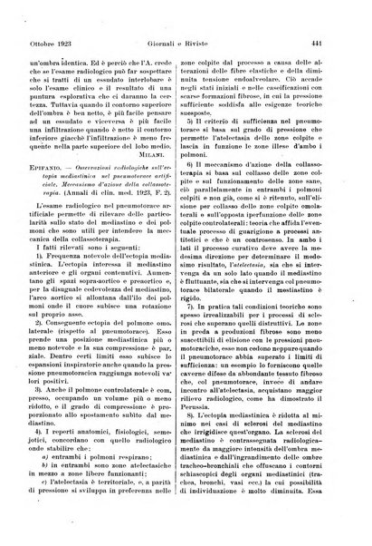 La radiologia medica rivista mensile